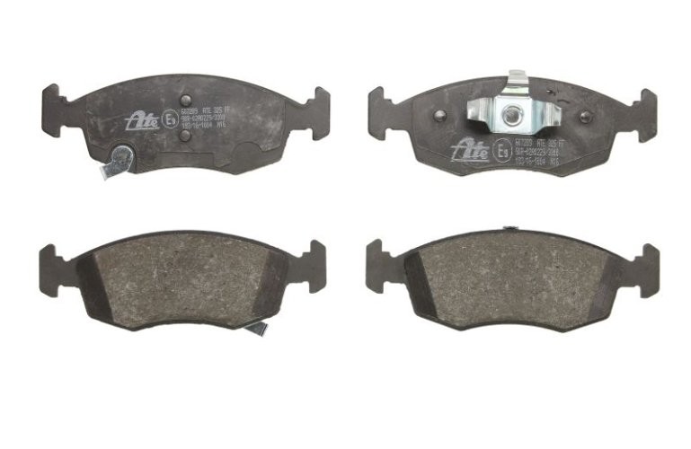 Set plăcuțe frână ATE, față , pentru: FIAT 500 C, PANDA; LANCIA YPSILON 0.9-1.3D 09.09-