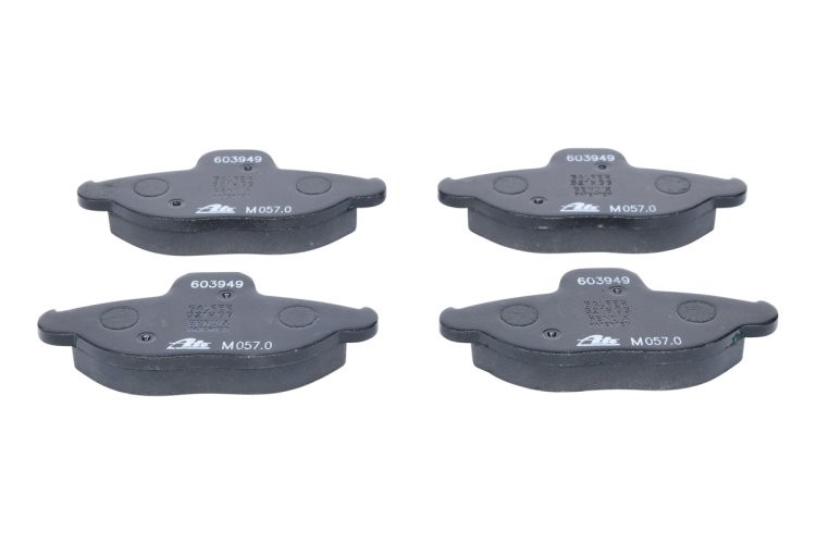 Set plăcuțe frână ATE, față , pentru: FIAT CINQUECENTO, PANDA, PUNTO, SEICENTO / 600 0.7-Electric 07.91-