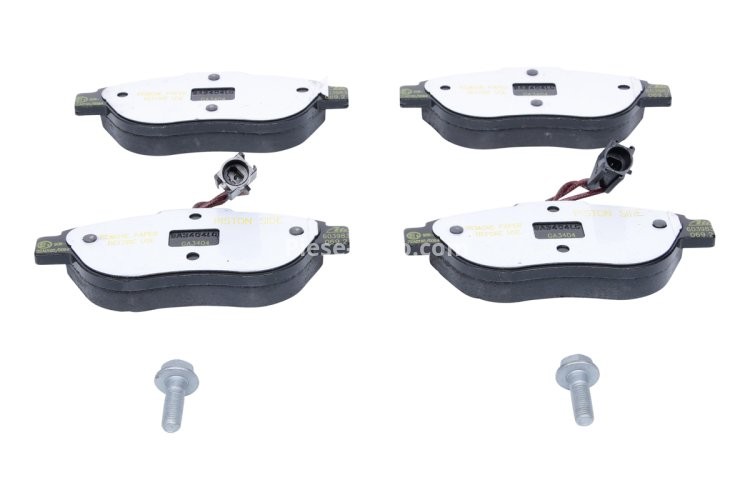 Set plăcuțe frână ATE, față (cu șuruburi ghidare etrier), pentru: FIAT BRAVO II, STILO; LANCIA DELTA III 1.4-2.4 10.01-12.14