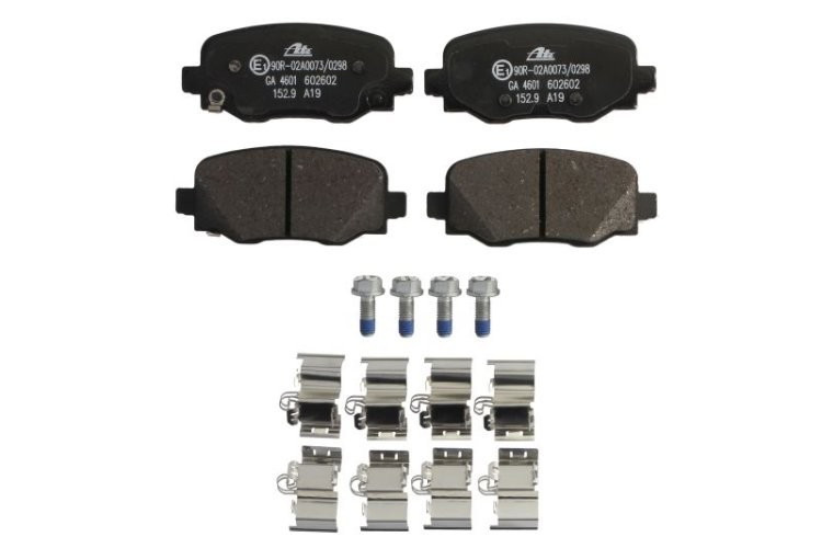 Set plăcuțe frână ATE, spate  , pentru: FIAT 500X; JEEP RENEGADE 1.0-2.0D 07.14-