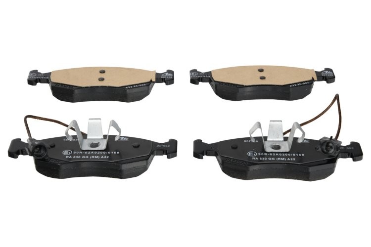 Set plăcuțe frână ATE, față , pentru: FIAT 500, 500 C, GRANDE PUNTO, PUNTO, PUNTO EVO, PUNTO EVO/HATCHBACK, PUNTO/HATCHBACK 0.9-1.4LPG 07.07-