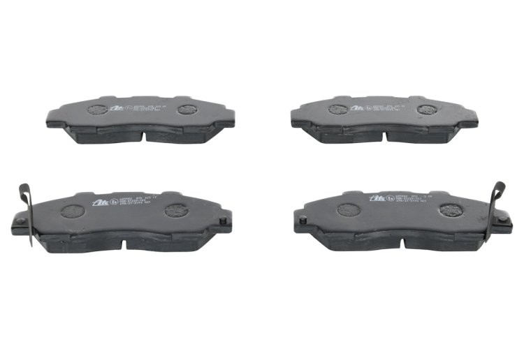 Set plăcuțe frână ATE, față , pentru: HONDA ACCORD IV, ACCORD V, ACCORD VI, CIVIC VI, CR-V I, HR-V, INTEGRA, LEGEND II, LEGEND III, NSX I, ODYSSEY, PRELUDE IV, PRELUDE V 1.6-3.5 01.90-