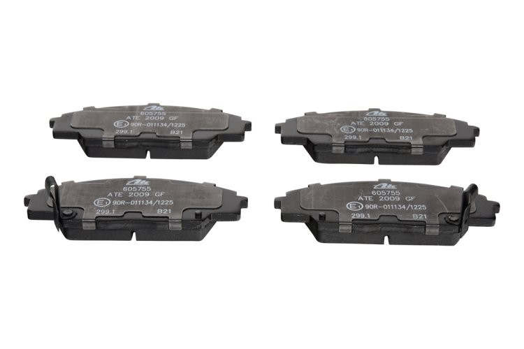 Set plăcuțe frână ATE, față , pentru: HONDA CIVIC VII, CIVIC VIII, S2000 1.4-2.2 06.99-