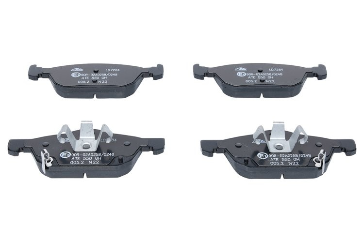 Set plăcuțe frână ATE din ceramică, față , pentru: HONDA CIVIC IX, CIVIC X 1.0-2.4 09.11-