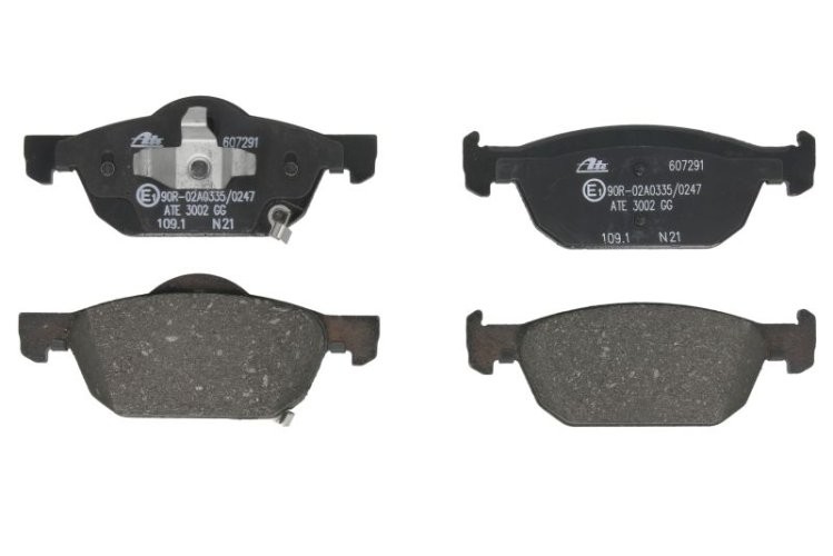 Set plăcuțe frână ATE, față , pentru: HONDA ACCORD VIII 2.0-3.5 06.08-
