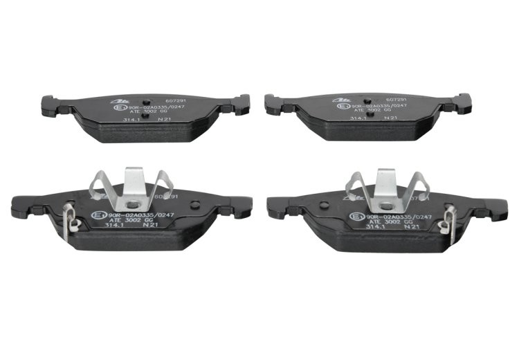Set plăcuțe frână ATE, față , pentru: HONDA ACCORD VIII 2.0-3.5 06.08-