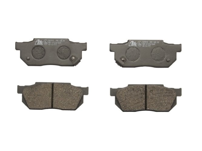 Set plăcuțe frână ATE, față , pentru: HONDA CIVIC I, CIVIC IV, CIVIC V, CRX I, PRELUDE II 1.3-1.8 10.83-11.95