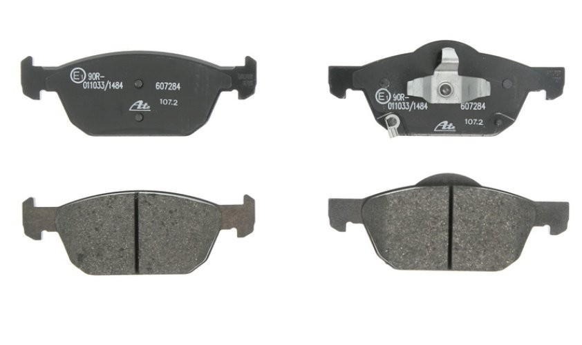 Set plăcuțe frână ATE, față , pentru: HONDA CIVIC IX, CIVIC X 1.0-2.4 09.11-