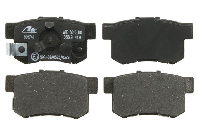Set plăcuțe frână ATE, spate  , pentru: HONDA ACCORD IX, ACCORD VIII, CR-V II, CR-V V 1.5-3.5 09.01-