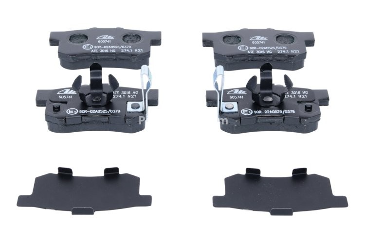 Set plăcuțe frână ATE, spate  , pentru: HONDA ACCORD IX, ACCORD VIII, CR-V II, CR-V V 1.5-3.5 09.01-