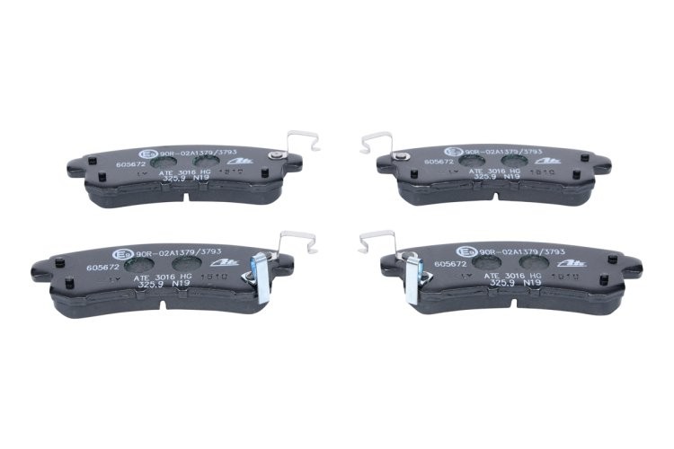 Set plăcuțe frână ATE, spate  , pentru: NISSAN PATROL VI 5.6 04.10-