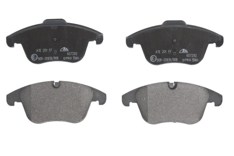 Set plăcuțe frână ATE, față , pentru: JAGUAR S-TYPE II, XF I, XF SPORTBRAKE, XJ, XK II 2.0-5.0 01.99-12.15