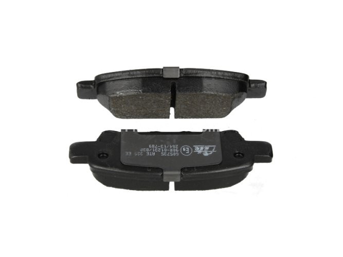 Set plăcuțe frână ATE, spate  , pentru:  JEEP COMPASS, PATRIOT; MITSUBISHI LANCER VII, LANCER VIII, OUTLANDER I, OUTLANDER II, OUTLANDER III 1.3-3.6ALK 06.00-