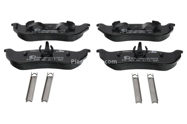 Set plăcuțe frână ATE, spate  , pentru: JEEP CHEROKEE 2.4-3.7 10.96-01.08