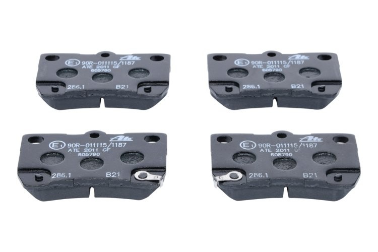Set plăcuțe frână ATE, spate  , pentru: LEXUS GS, IS C, IS II, IS III; TOYOTA CROWN, MARK X I, MARK X II 2.2D-5.0 09.03-