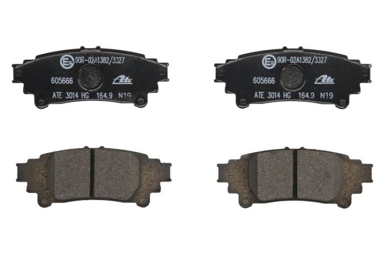 Set plăcuțe frână ATE, spate  , pentru: LEXUS GS, IS III 2.0-3.5H 12.11-