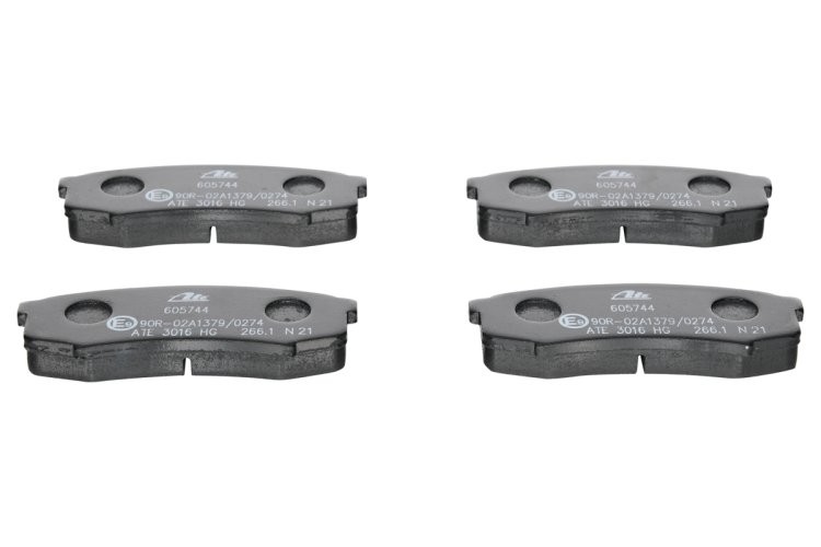 Set plăcuțe frână ATE, spate  , pentru: LEXUS GX; MITSUBISHI PAJERO IV; TOYOTA 4 RUNNER IV, 4 RUNNER V, FJ CRUISER, LAND CRUISER, LAND CRUISER 100, LAND CRUISER 80, LAND CRUISER 90 2.4-4.7 12.88-