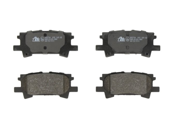 Set plăcuțe frână ATE, spate  , pentru: LEXUS RX; TOYOTA HARRIER 2.4-3.5 02.03-12.13
