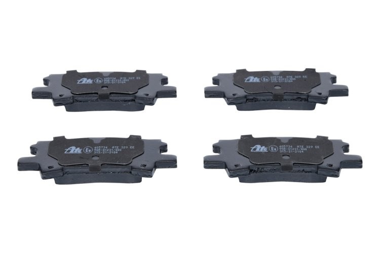 Set plăcuțe frână ATE, spate  , pentru: LEXUS RX; TOYOTA HARRIER 2.4-3.5 02.03-12.13