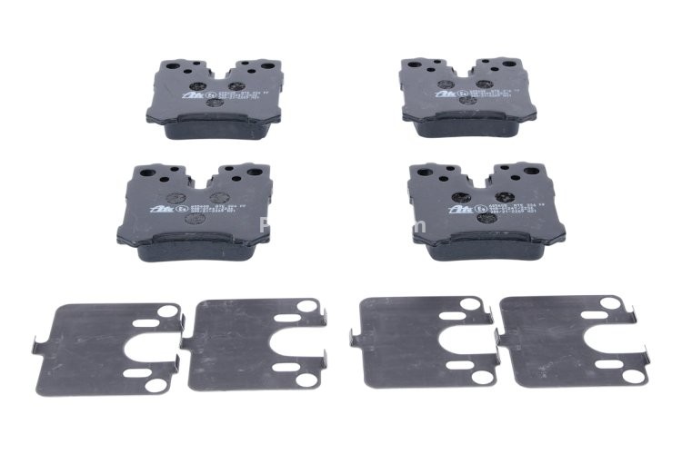 Set plăcuțe frână ATE, spate  (cu un tampon de amortizare), pentru: LEXUS LS 4.6/5.0H 04.06-
