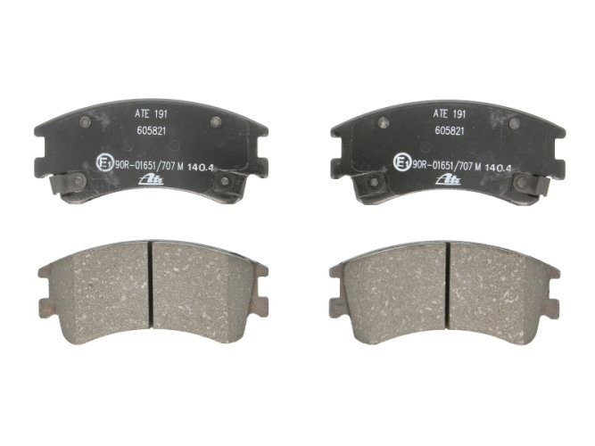 Set plăcuțe frână ATE, față , pentru: MAZDA 6 1.8-2.3 01.02-02.08