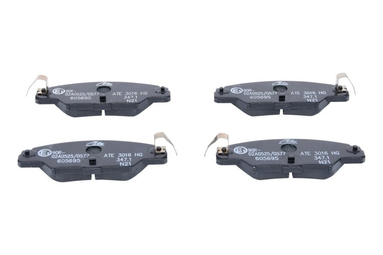 Set plăcuțe frână ATE, spate  , pentru: MAZDA CX-5, MX-5 IV, MX-5 RF TARGA 1.5-2.5 11.11-