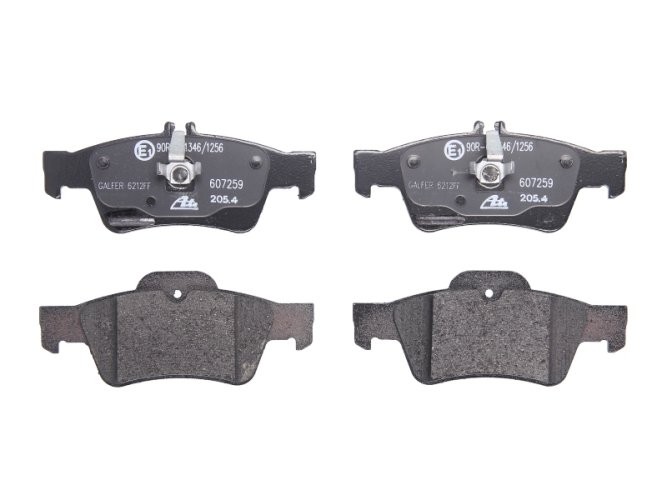Set plăcuțe frână ATE, spate  , pentru: MERCEDES CLS (C218), CLS (C219), CLS SHOOTING BRAKE (X218), E T-MODEL (S211), E T-MODEL (S212), E (VF211), E (W211), E (W212), S (C216) 1.8-5.8 10.98-12.17