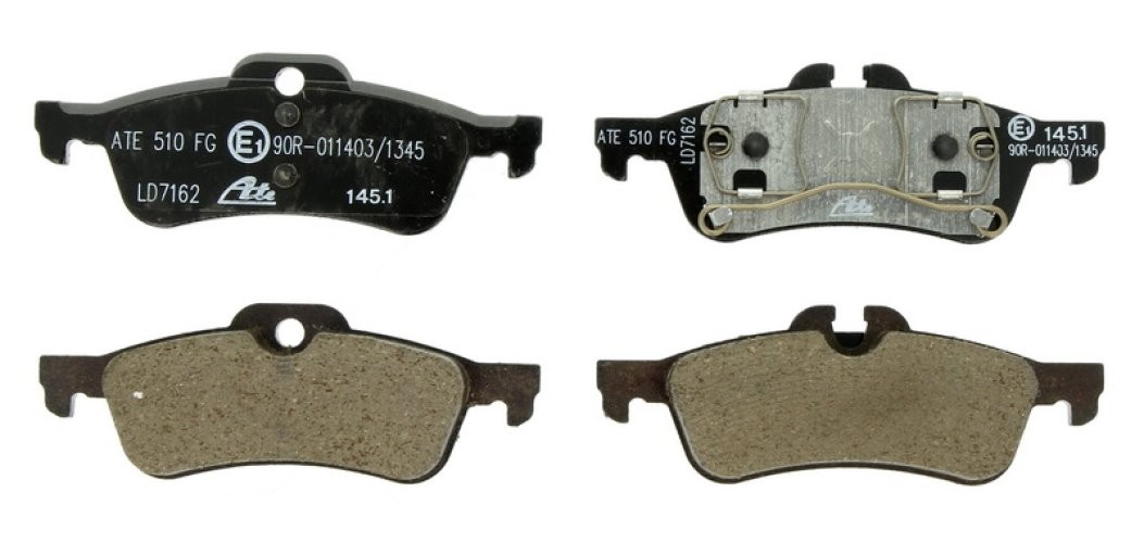 Set plăcuțe frână ATE din ceramică, spate , pentru: MINI (R50, R53), (R52) 1.4D/1.6/3.8 09.87-07.08