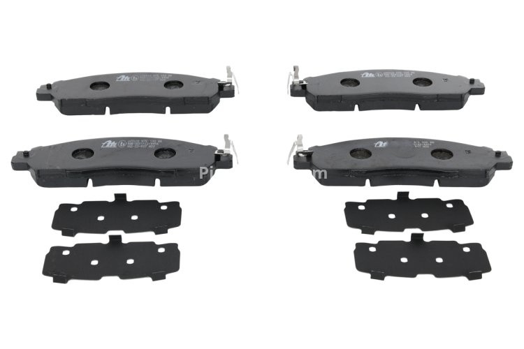 Set plăcuțe frână ATE, față , pentru: NISSAN NAVARA, NP300 NAVARA; RENAULT ALASKAN 2.3D/2.5D 07.14-