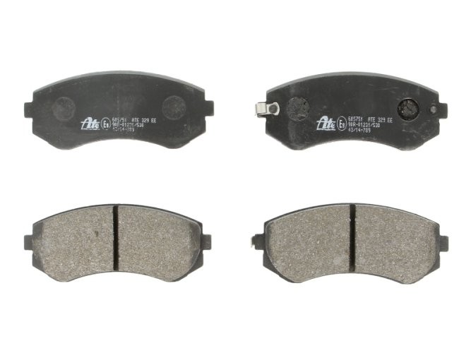 Set plăcuțe frână ATE, față , pentru: NISSAN PATROL GR V 2.8D-4.8 06.97-