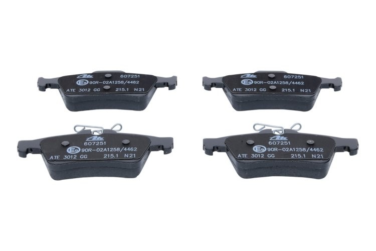 Set plăcuțe frână ATE, spate  , pentru: NISSAN PRIMERA; RENAULT LAGUNA, LAGUNA III 1.5D-3.5 12.01-