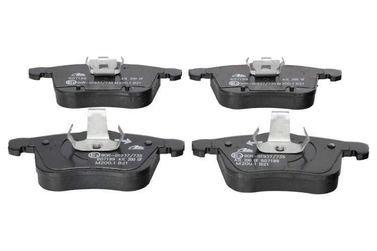 Set plăcuțe frână ATE, față , pentru: OPEL SIGNUM, VECTRA C, VECTRA C GTS; SAAB 9-3, 9-3X 1.6-3.2 04.02-