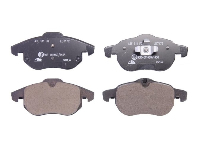 Set plăcuțe frână ATE din ceramică, față , pentru: OPEL ASTRA H, ASTRA H GTC, SIGNUM, VECTRA C, VECTRA C GTS, ZAFIRA B; SAAB 9-3, 9-3X 1.6-3.2 02.98-02.15