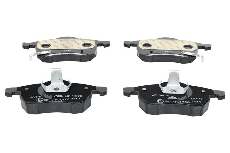 Set plăcuțe frână ATE din ceramică, față , pentru: OPEL ASTRA G, ASTRA G/KOMBI, ZAFIRA A 1.6-2.2D 02.98-03.08