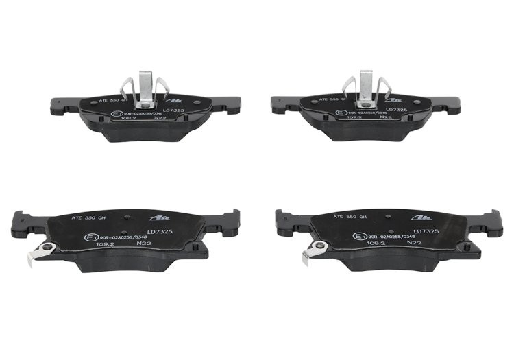 Set plăcuțe frână ATE din ceramică, față , pentru: OPEL ASTRA K, ASTRA K/KOMBI 1.0-1.6D 06.15-
