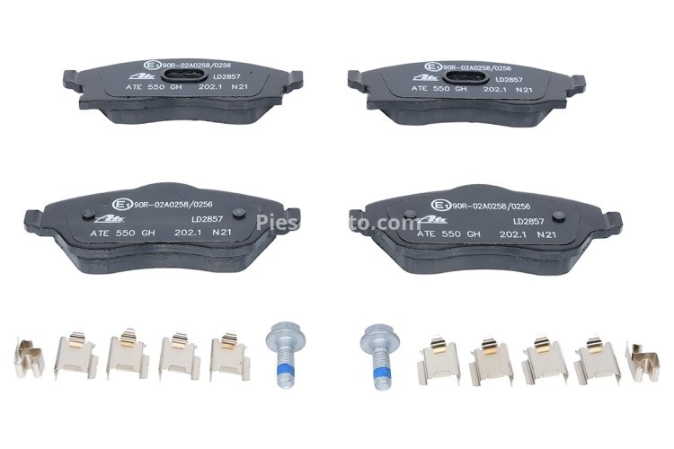 Set plăcuțe frână ATE din ceramică, față , pentru: OPEL COMBO TOUR, COMBO/MINIVAN, CORSA C, CORSA C/HATCHBACK, MERIVA A, TIGRA 1.0-1.8 09.00-