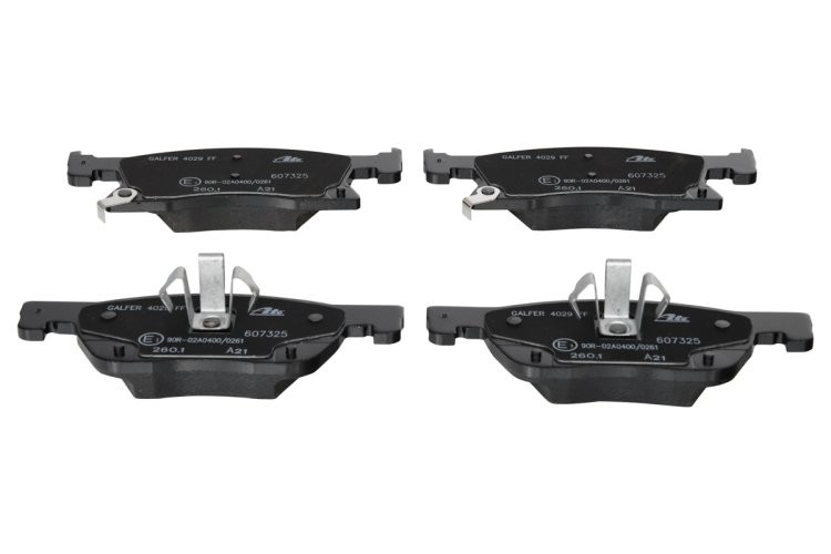 Set plăcuțe frână ATE, față , pentru: OPEL ASTRA K, ASTRA K/KOMBI 1.0-1.6D 06.15-