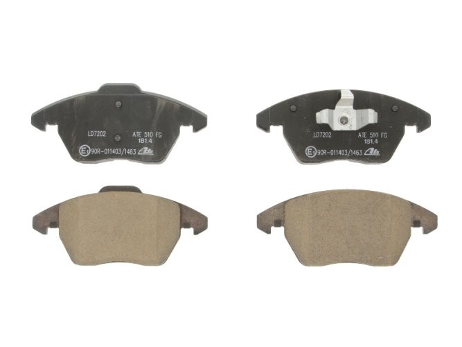 Set plăcuțe frână ATE din ceramică, față , pentru: PEUGEOT 208 I, 208/HATCHBACK, 3008, 308 I, 308 I/KOMBI, RCZ 1.0-2.0DH 09.07-12.19