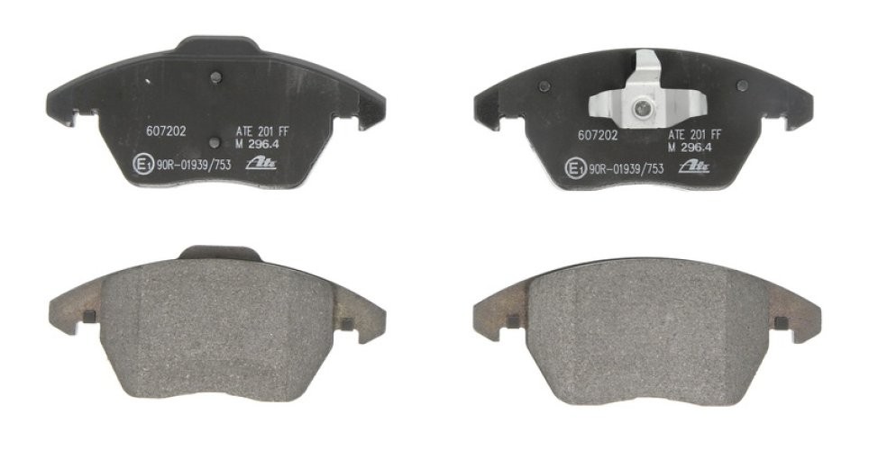 Set plăcuțe frână ATE, față , pentru: PEUGEOT 208 I, 208/HATCHBACK, 3008, 308 I, 308 I/KOMBI, RCZ 1.0-2.0DH 09.07-12.19