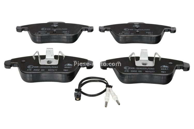 Set plăcuțe frână ATE, față , pentru: PEUGEOT 508 I, 508/KOMBI 1.6-2.2D 11.10-