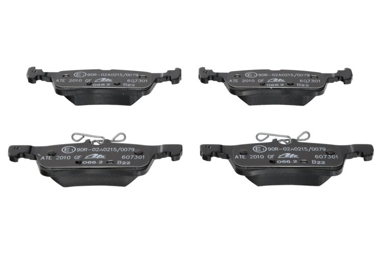 Set plăcuțe frână ATE, spate  , pentru: PEUGEOT 308 II, 308 II/KOMBI, 308/HATCHBACK 1.2-2.0D 09.13-06.21