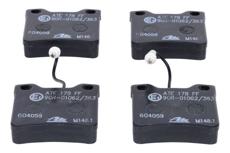 Set plăcuțe frână ATE, spate  , pentru: PEUGEOT 406, 607 1.8-3.0 11.95-08.05