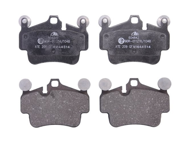 Set plăcuțe frână ATE, față , pentru: PORSCHE 911, 911 SPEEDSTER, 911 TARGA, BOXSTER, BOXSTER SPYDER, CAYMAN 2.9-3.8 07.04-12.12