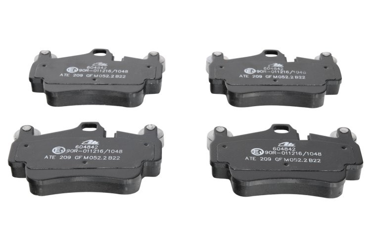 Set plăcuțe frână ATE, față , pentru: PORSCHE 911, 911 SPEEDSTER, 911 TARGA, BOXSTER, BOXSTER SPYDER, CAYMAN 2.9-3.8 07.04-12.12