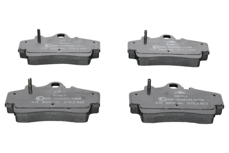 Set plăcuțe frână ATE, față , pentru: PORSCHE BOXSTER 2.5/2.7 09.96-12.04