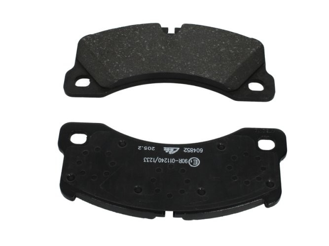 Set plăcuțe frână ATE, față (cu accesorii), pentru: PORSCHE CAYENNE, MACAN, PANAMERA; VW TOUAREG 2.0-5.0D 09.02-