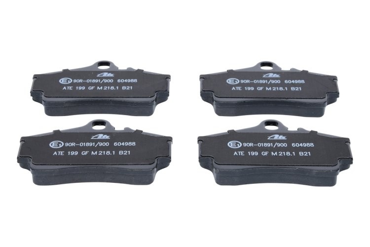 Set plăcuțe frână ATE, spate  , pentru: PORSCHE 911, 911 TARGA, BOXSTER, BOXSTER SPYDER, CAYMAN 2.5-3.6 09.96-05.12