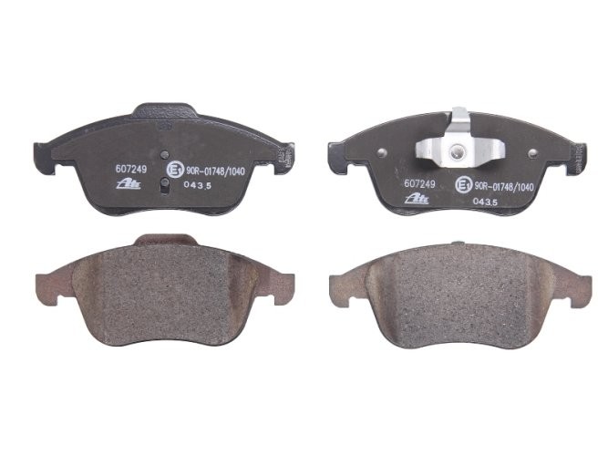 Set plăcuțe frână ATE, față , pentru: RENAULT CLIO IV, GRAND SCENIC III, LAGUNA, LAGUNA III, LATITUDE, MEGANE, MEGANE III, SCENIC III 1.2-2.0D 10.07-