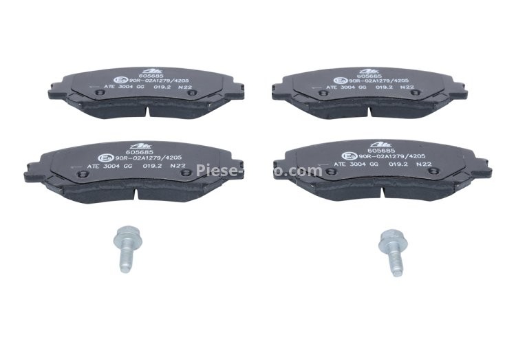 Set plăcuțe frână ATE, față , pentru: RENAULT ESPACE V, GRAND SCENIC IV, MEGANE IV, SCENIC IV, TALISMAN 1.2-2.0D 02.15-