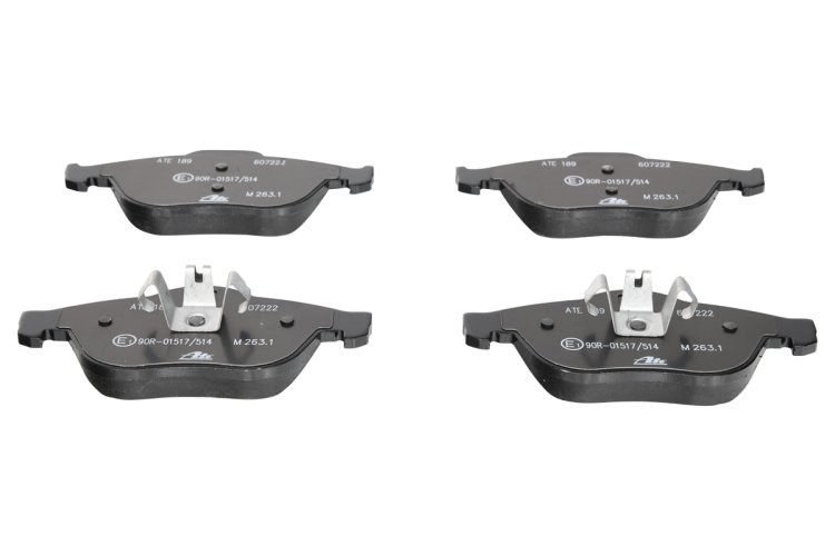 Set plăcuțe frână ATE, față , pentru: RENAULT GRAND SCENIC II, SCENIC II 1.4-2.0D 06.03-07.10